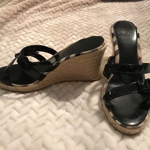 Burberry wedges